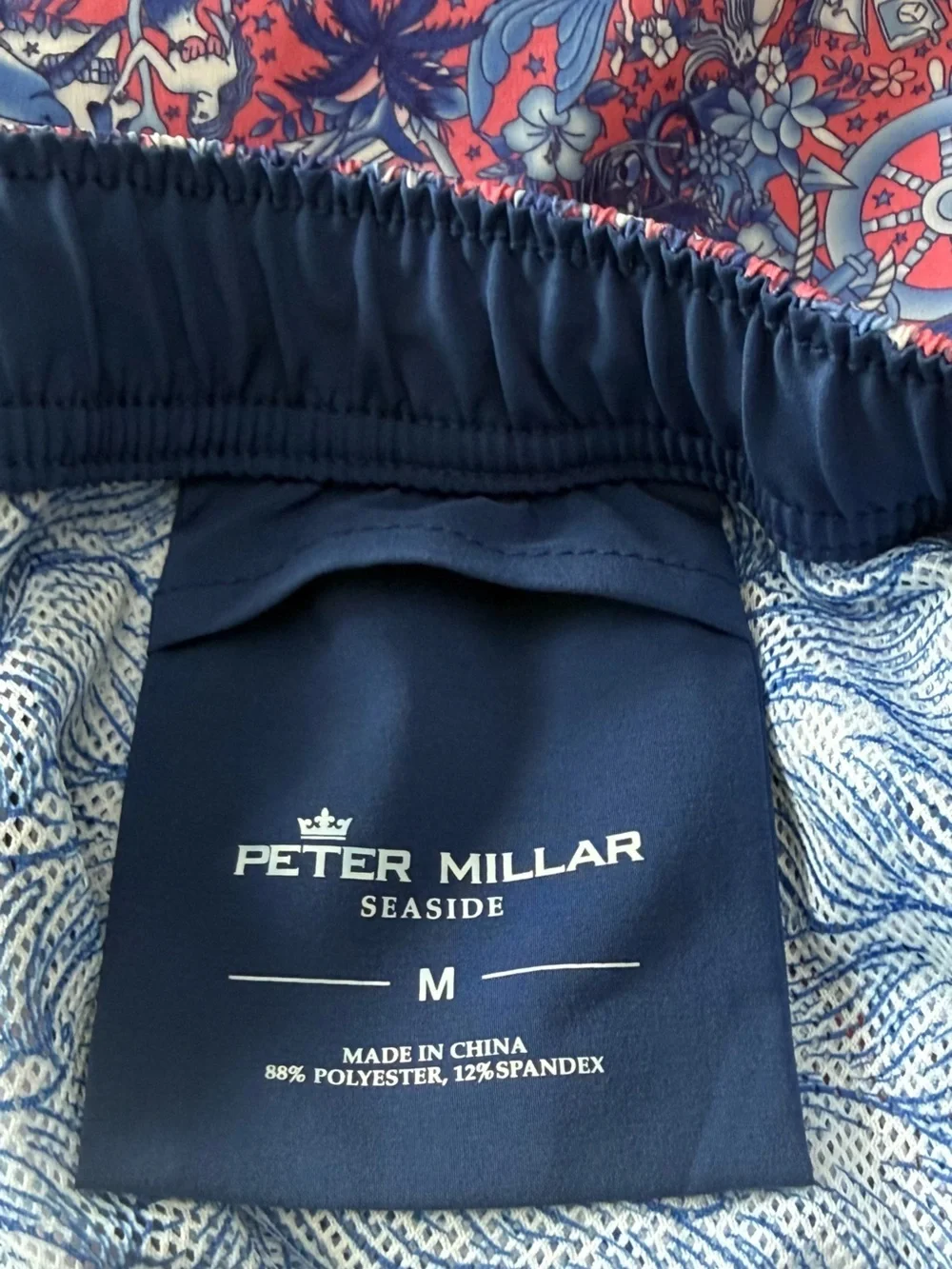 Peter Millar | Seaside Tic-Tac-Tatt Swim Trucks | Size Medium